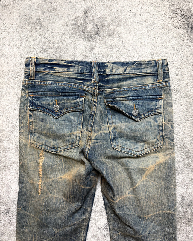 RHYME "BROKEN EMBLEM" DENIM