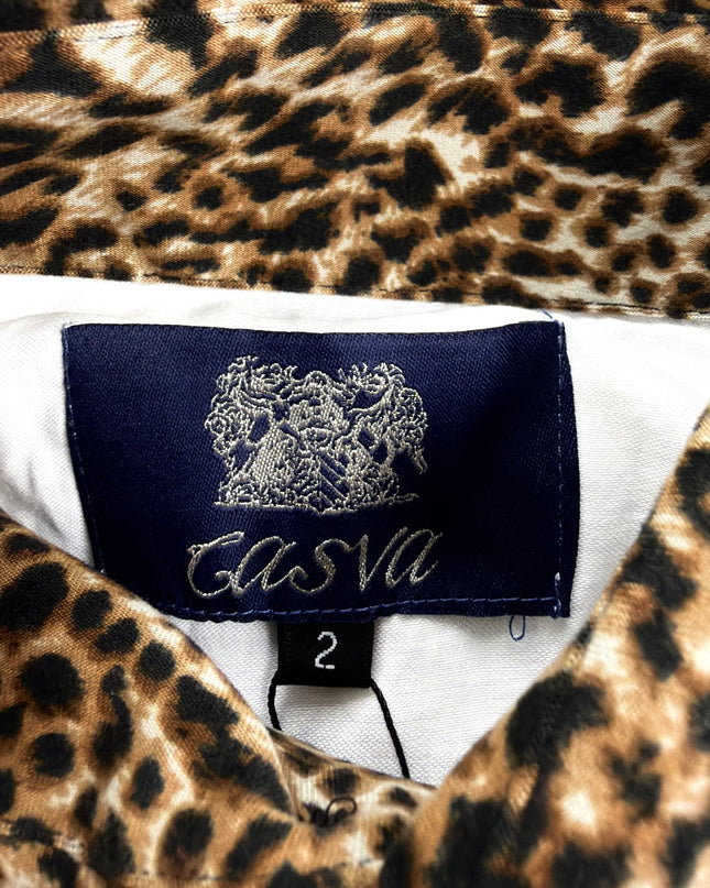 CASVA "LEOPARD RIOT" SHIRT (S)