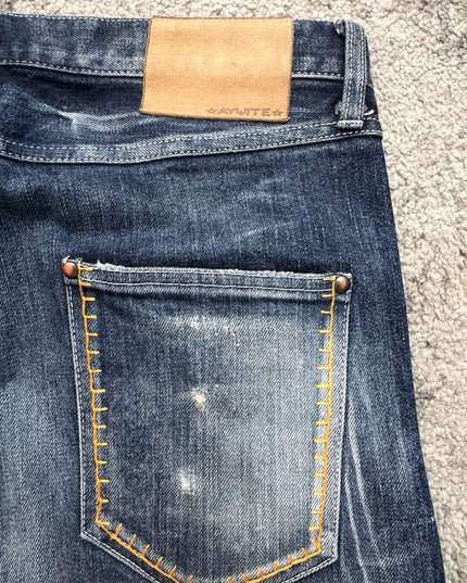AYUITE "FRACTURED ECHO" DENIM