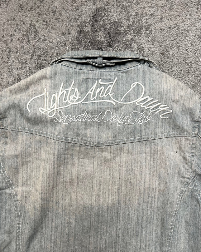 INTHEATTIC "LIGHTS &amp; DAWN" DENIM JACKET