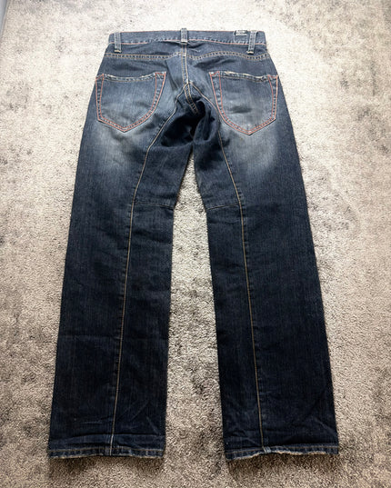 BLUE WAY "FADED INDIGO LINE" DENIM (M)