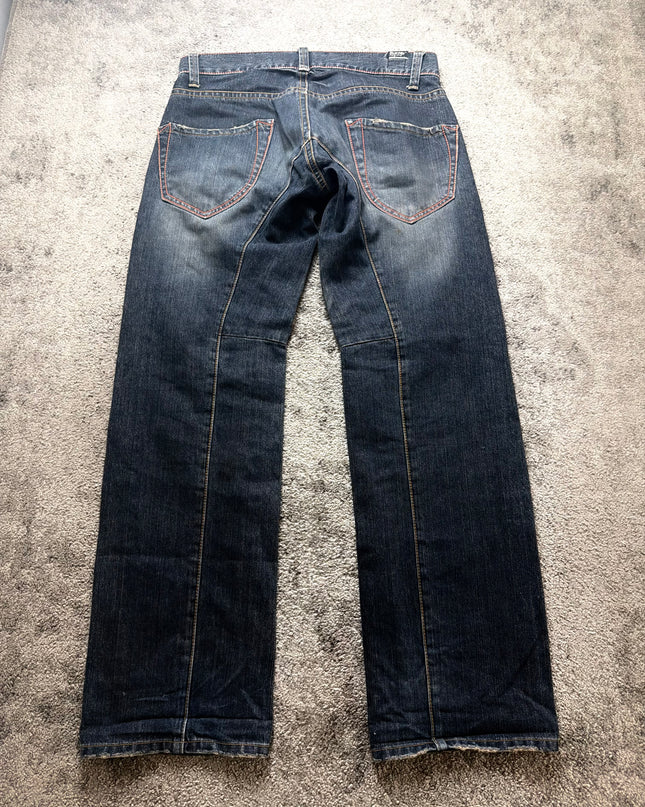 BLUE WAY "FADED INDIGO LINE" DENIM (M)