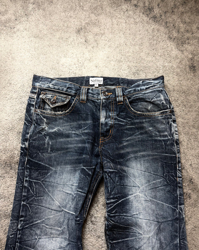 NYLAUS "CRUSHED SILENCE" DENIM