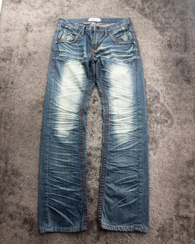 BEAST "CRIMSON STITCH" DENIM (S-M)