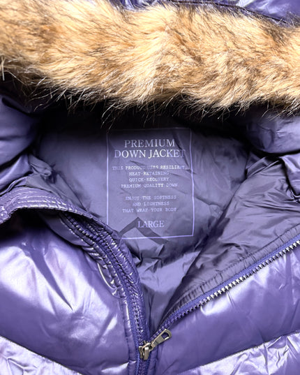 TAKEO KIKUCHI "VIOLET AFTERGLOW" PUFFER