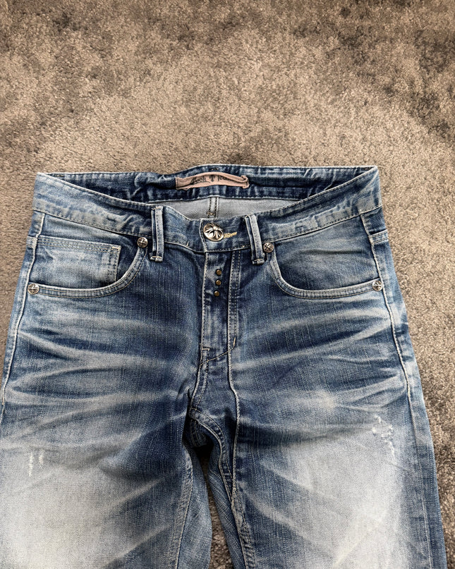 COOK JEANS "BLEACHED HORIZON" DENIM