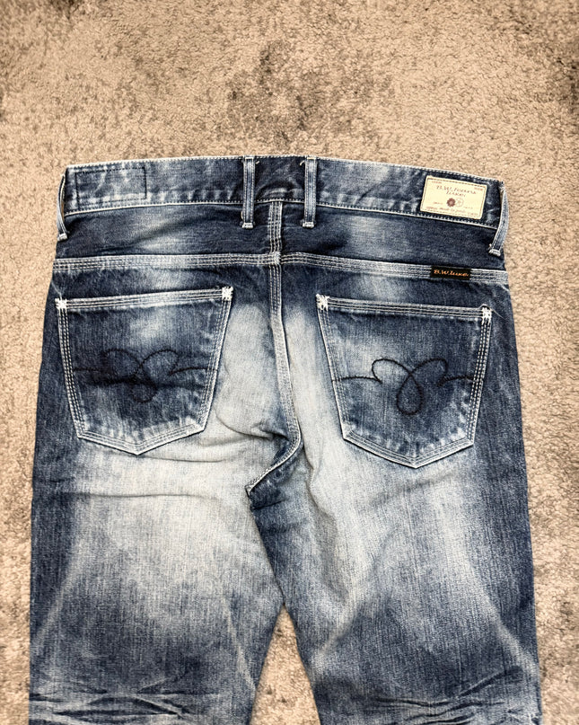 BLUE WAY "FADED HORIZON" DENIM