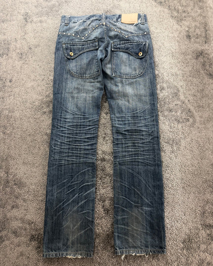 LA GATE "WEB STITCH" DENIM (M)