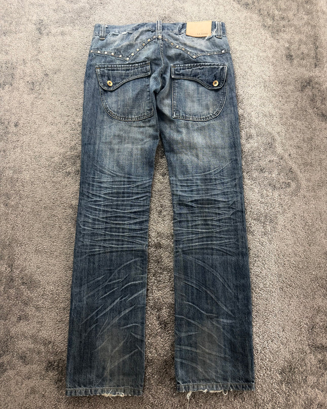 LA GATE "WEB STITCH" DENIM (M)