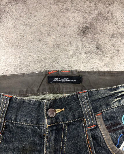ROOT THREE "TRIBAL FLARE" DENIM
