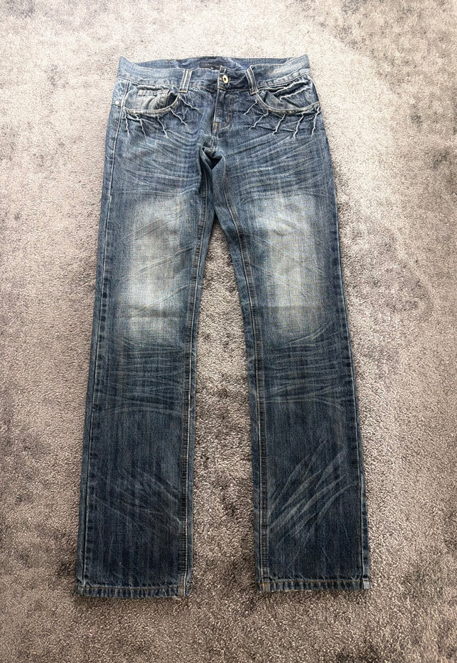 LA GATE "WEB STITCH" DENIM (M)