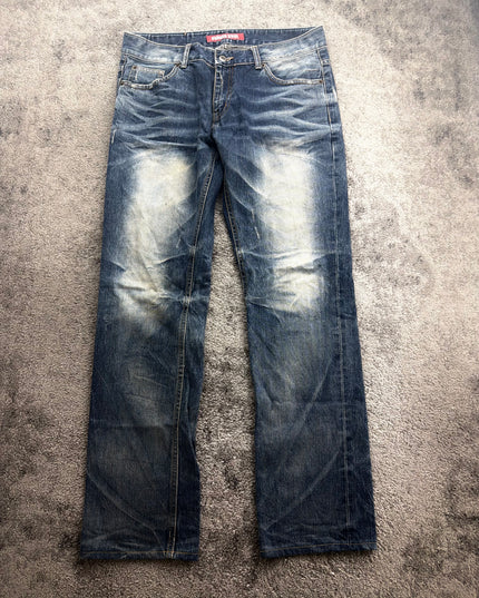 RUBBERSOUL "VINTAGE FADE" DENIM (M)