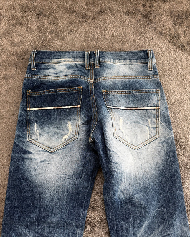 DPSR "COLD FADE LINES" DENIM