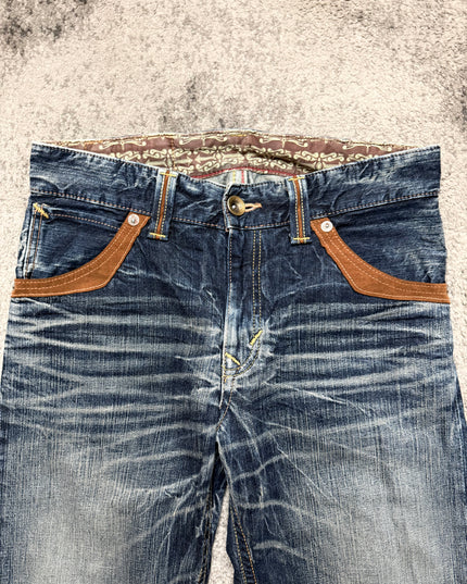 EDWIN XVS "RUST RIDERS" DENIM