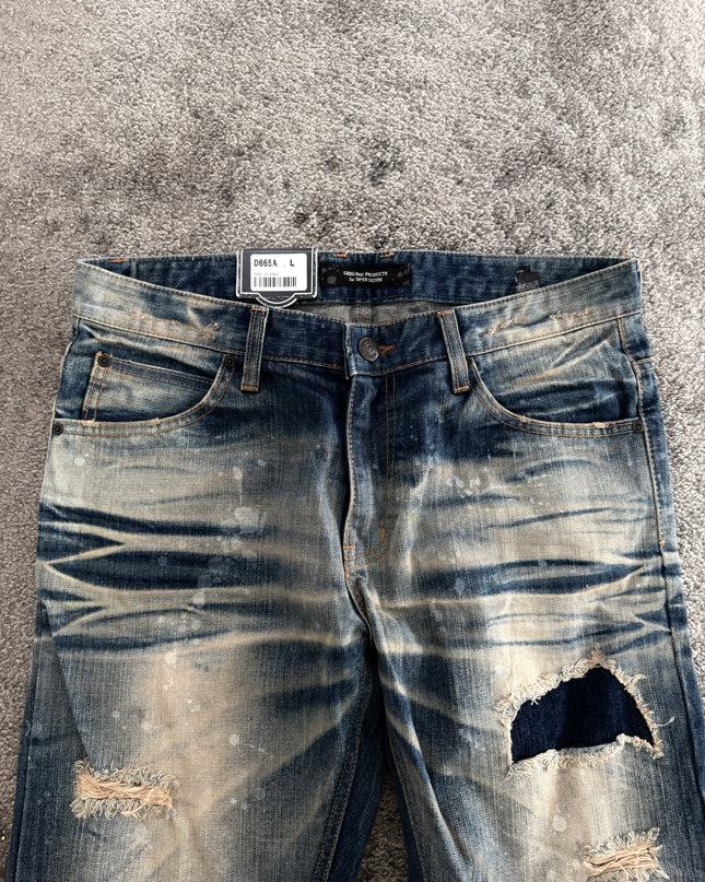 DPSR "BURNOUT FADE" DENIM (M-L)