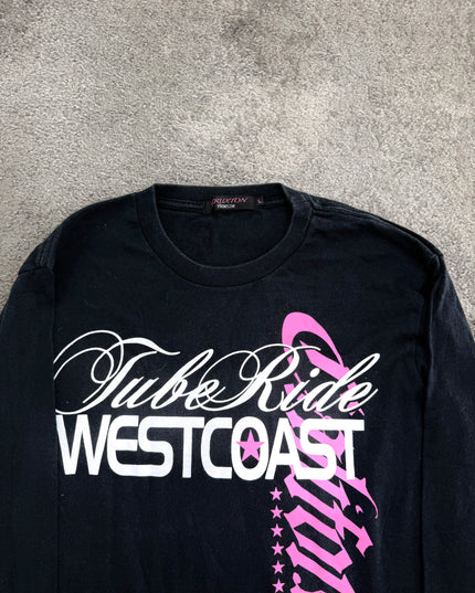 THRUXTON "PINK SUNSET REBELLION" LONGSLEEVE (S-M)