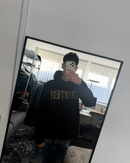 THIRTEEN JAPAN "GOLD RHINESTONE" HOODIE