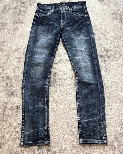 GROWTH "FRACTURED INDIGO" DENIM