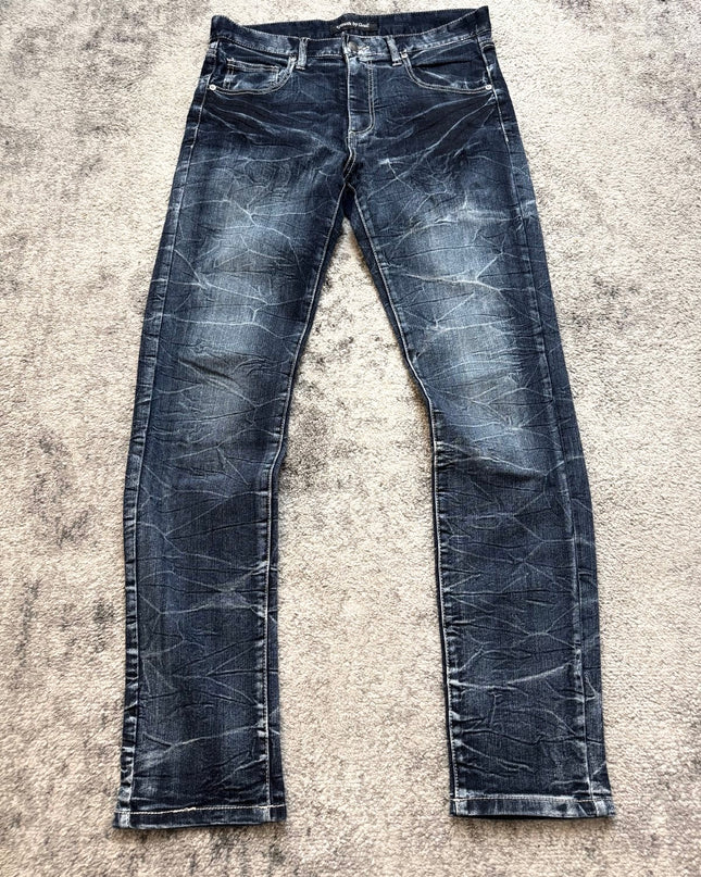 GROWTH "FRACTURED INDIGO" DENIM