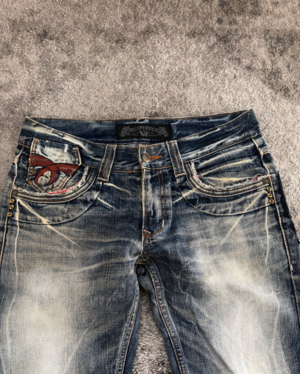 RED PEPPER "GHOST FADE EMBLEM" DENIM