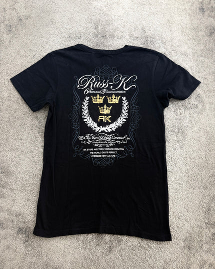 RUSS K "SCRIPT LOGO" TEE (M)