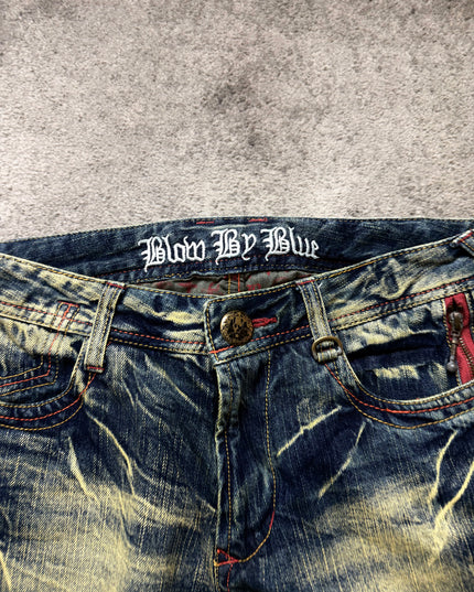 BLOW BY BLUE "FADED INDIGO" DENIM