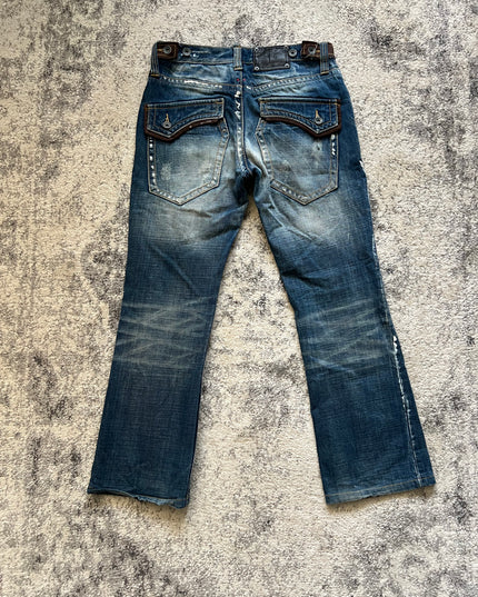 SEMANTIC DESIGN ZIP DENIM