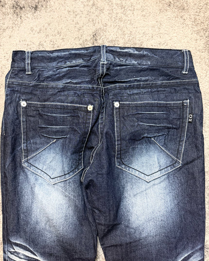 MORGAN "FOLDING SHADOWS" DENIM