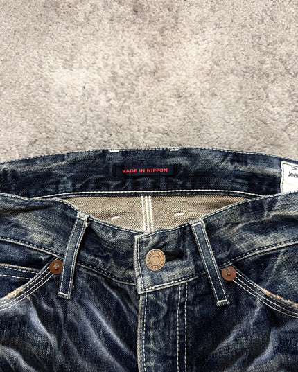 BLUE WAY "WRINKLED MEMORY" DENIM