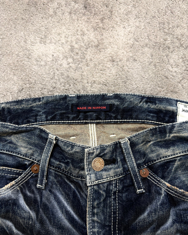 BLUE WAY "WRINKLED MEMORY" DENIM