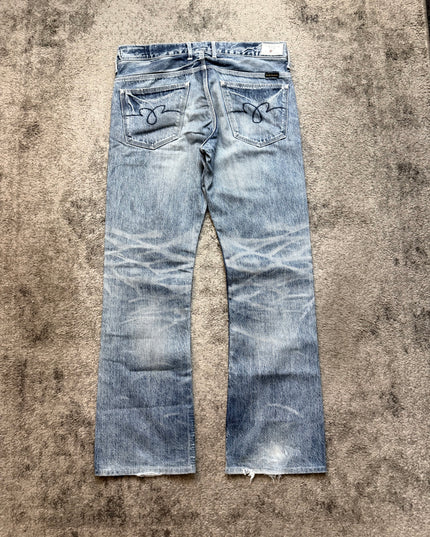 BLUE WAY "NEO ARCHIVE INDIGO" DENIM