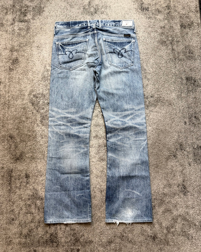 BLUE WAY "NEO ARCHIVE INDIGO" DENIM