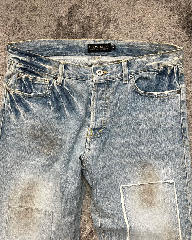 SAGH "RUST WASHED WORK" DENIM