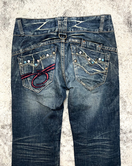 RED PEPPER HEAVY WASH DENIM 