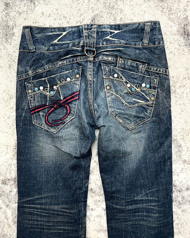 RED PEPPER HEAVY WASH DENIM 
