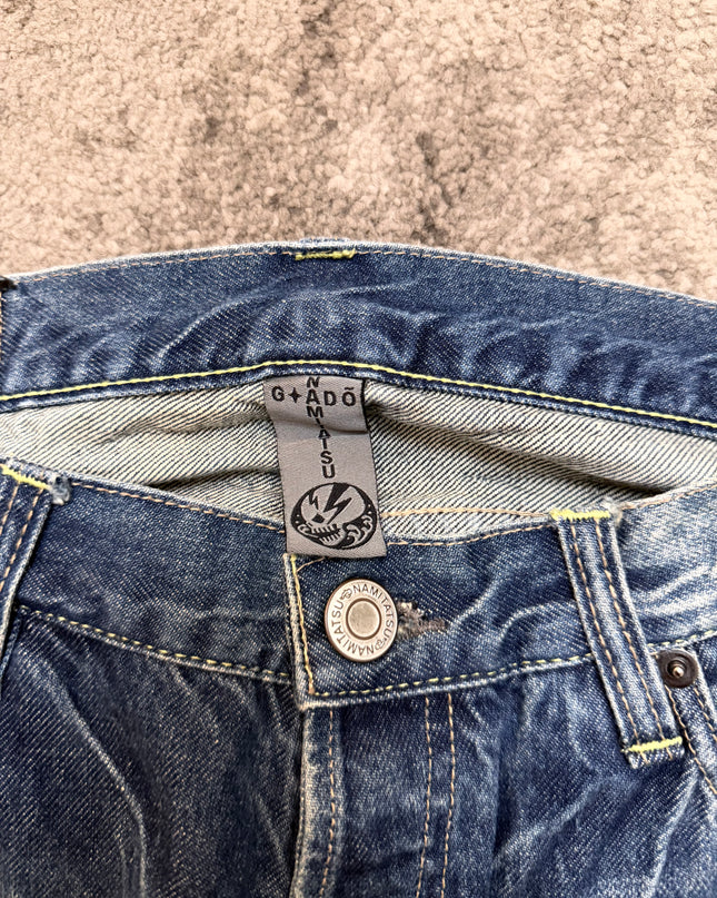 NAMTATSU "BLOOM WASH" DENIM