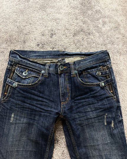 RUSS K "DARK INDIGO" DENIM (M)