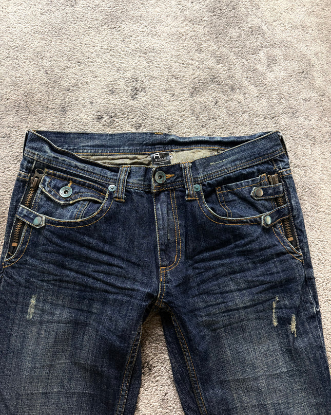 RUSS K "DARK INDIGO" DENIM (M)