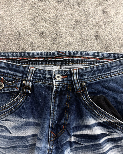 NICOLE CLUB "GHOST FADE UTILITY" DENIM (S-M)