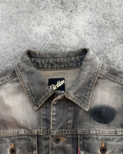 VICTIM "DUST REBELLION" DENIM JACKET