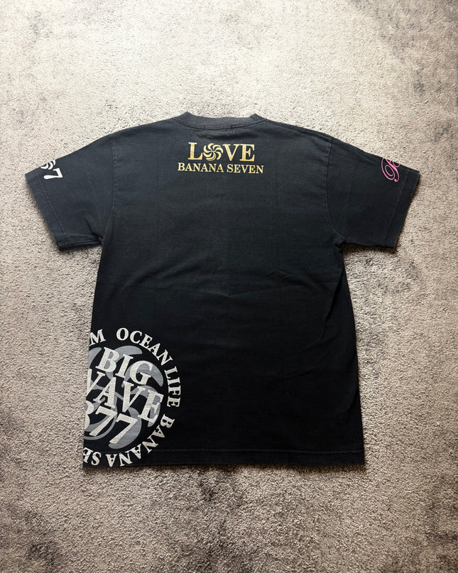 BANANA SEVEN "KEEP SURFING" TEE (S-M)