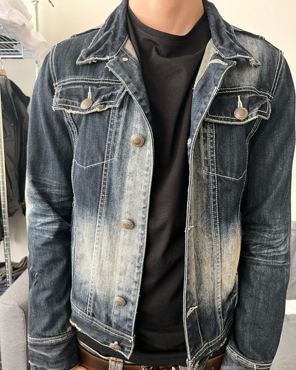 MIDAS "MIDNIGHT FADE" DENIM JACKET