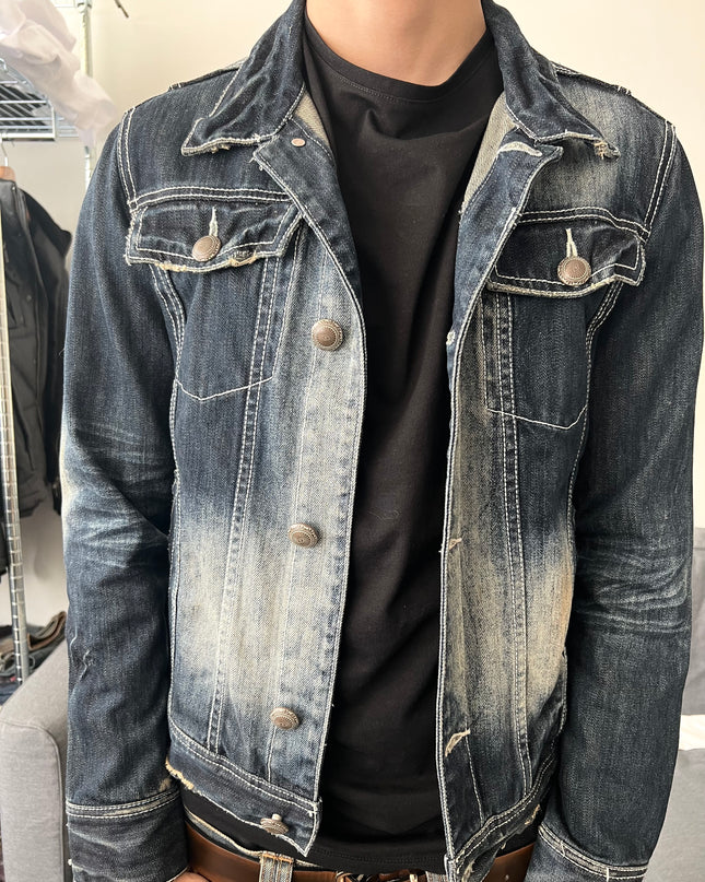 MIDAS "MIDNIGHT FADE" DENIM JACKET