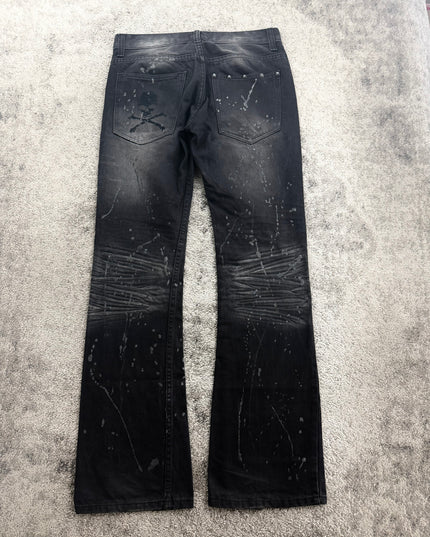 K.U.I "MIDNIGHT SPLATTER" DENIM (S-M)