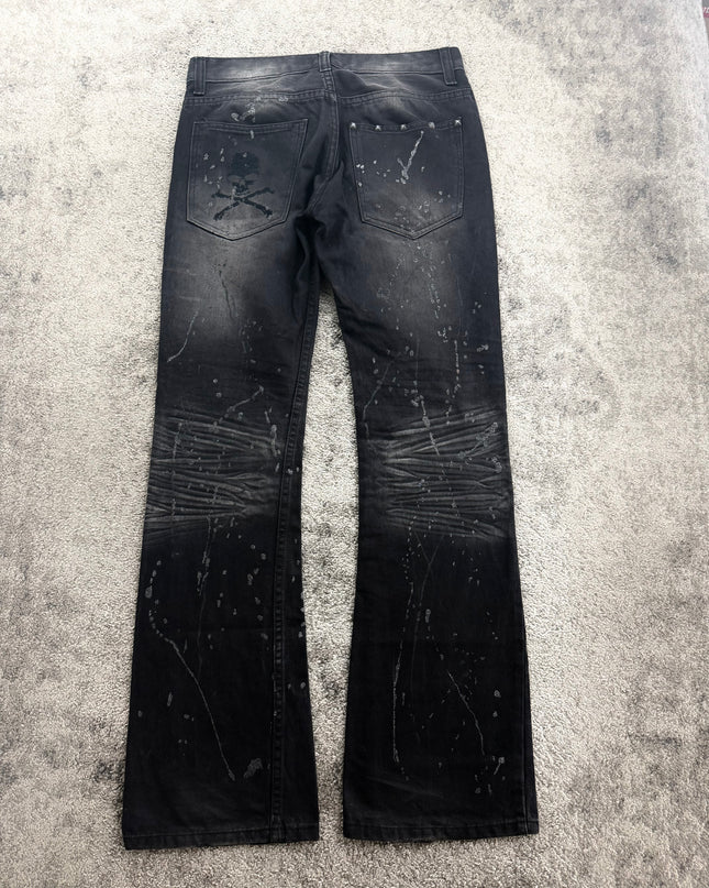 K.U.I "MIDNIGHT SPLATTER" DENIM (S-M)