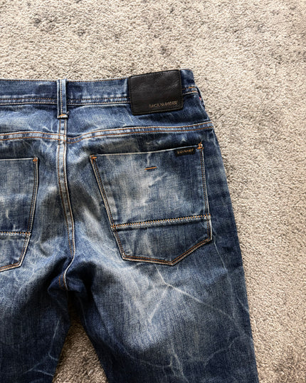 BACKNUMBER "CRACKED FADE" DENIM (S)