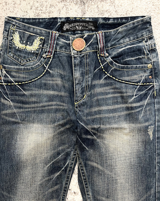 RED PEPPER "HEAVENS CRASH" DENIM