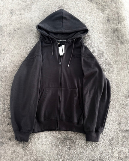 RUSS K "SHADOW CORE" ZIP HOODIE (M)