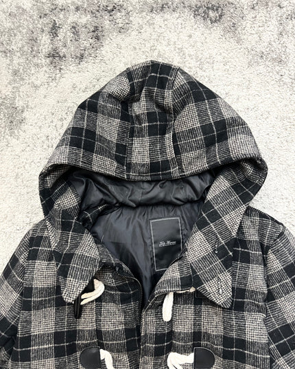 TETE HOMME "SHADOWS IN PLAID" PUFFER