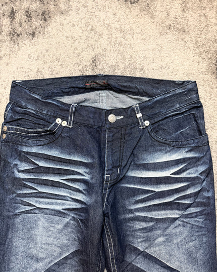 MORGAN "FOLDING SHADOWS" DENIM